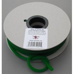 Red Kite Square Catapult Rubber 4, 5.5, 7 and 8mm. Red, Green and Black