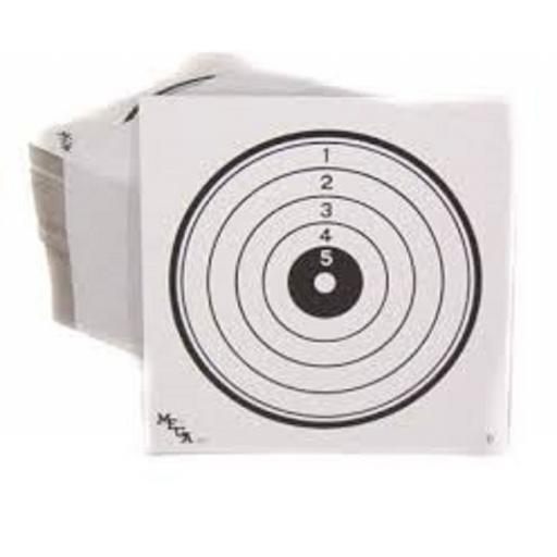Red Kite Professional Targets 14 x 14 Tri-Colour and Black and White (25 pack)